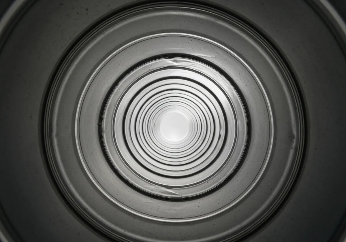 Clean air duct after professional cleaning